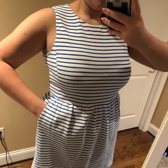 J.Crew Factory Striped Daybreak Dress - Picture 3 of 6